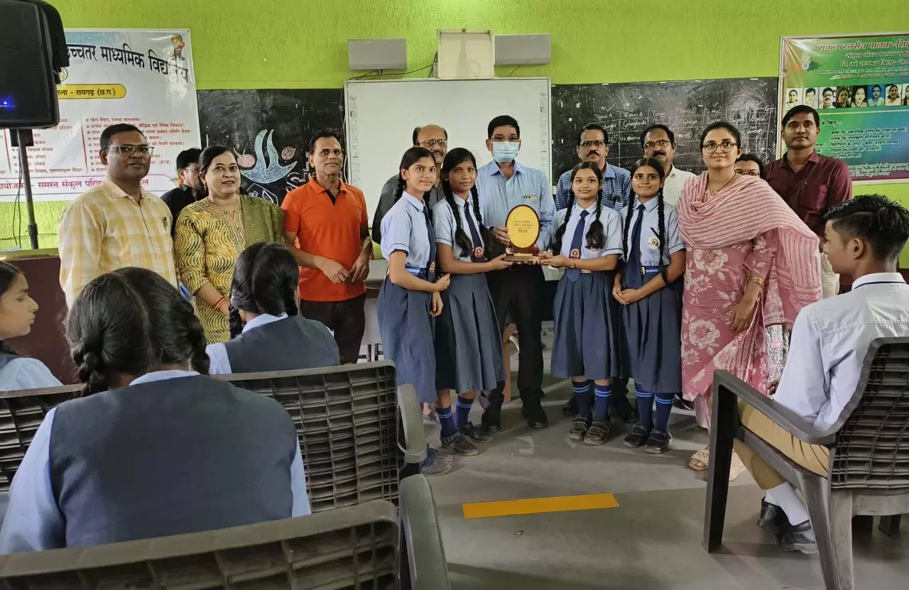 राज्य स्तरीय विज्ञान एवं गणित क्विज प्रतियोगिता में रायगढ़ जिले का पुसौर विकासखण्ड रहा अव्वल
